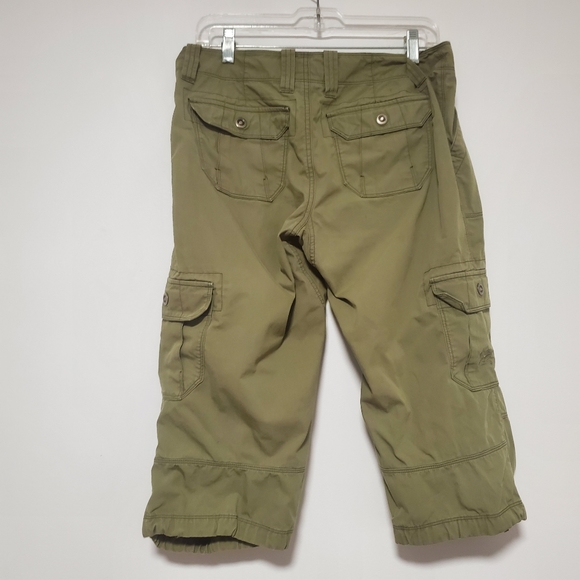 ARCTERYX Women’s Cropped Capri Cargo Green Hiking Pants - Picture 3 of 5